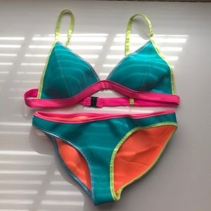 Bathing suit top and bottom